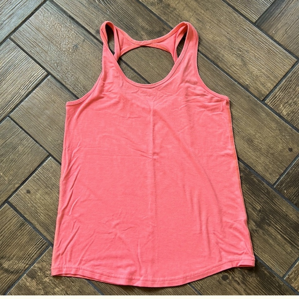 Zyia coral twist tank